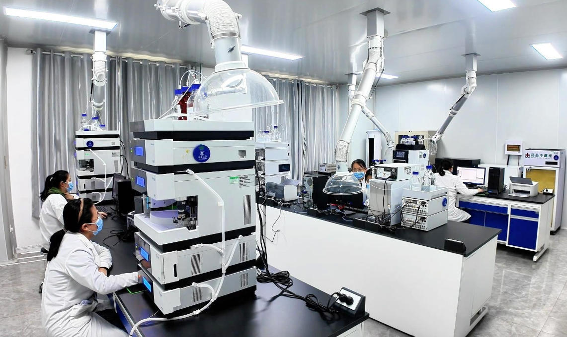 鑫煜制藥檢驗(yàn)中心。受訪(fǎng)企業(yè)供圖