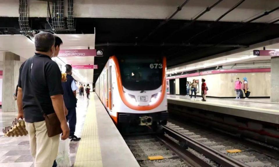 ?墨西哥城地鐵1號線。中國中車供圖。